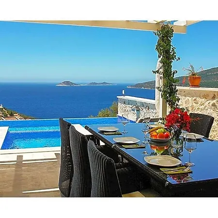 In Sleeps 8 Includes Swimming Pool Air Con And Wifi 2 Villa Kalkan